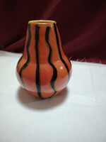 Tófej kerámia kis váza