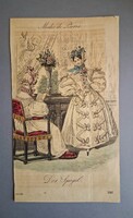 Fashion Plate - Modes de Paris - Der Spiegel, 1834