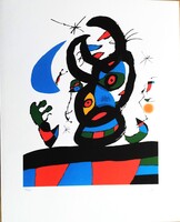 Joan Miró egészen különleges litográfiája