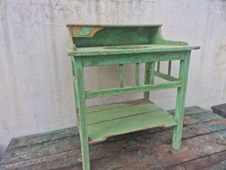 Antik paraszt lavortartó állvány népi mosdó állvány vintage régiség