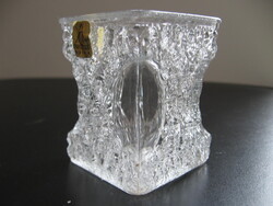 Retro Oberglas üveg váza