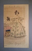 Fashion Plate - Modes de Paris - Der Spiegel, 1834