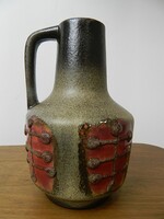 Jelzett retro kerámia váza