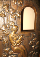 TAVASZI AKCIÓ! CSODÁS  R. KISS LENKE / 1926-2000 / BRONZ SZOBOR : ANYASÁG