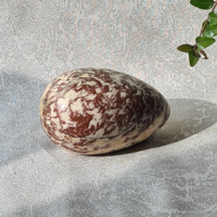 Jáspis ásvány tojás (béke és összhang ásványa)