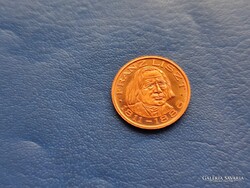 NÉMETORSZÁG ZENESZERZŐK SOROZAT: FRANZ LISZT / LISZT FERENC! RITKA MINI ÉRME! UNC!