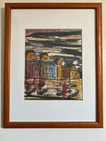 Tamás Ervin - Utca eső után .