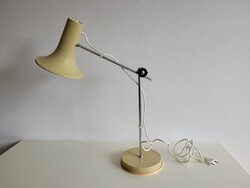 Retro nagy méretű Szarvasi állítható lámpa mid century hosszú karos asztali lámpa