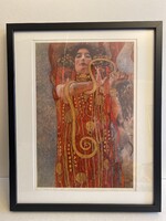 Gusztáv Klimt - Hygieia című festményéről készült  művészeti nyomat .