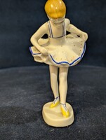 Hollóházi Porcelán Figura – Balerina