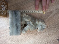 Zodiac Dog Soapstone Sculpture
