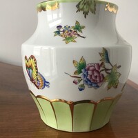 Herendi porcelán Viktória mintás váza