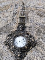 Díszes réz öntvény asztali kandalló óra inga Fali Óra Inga figurális, dekoráció célra