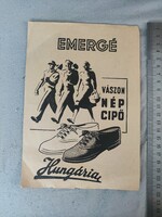 Régi reklám plakát 1950