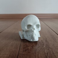 Antik Herendi Memento mori / koponya figura