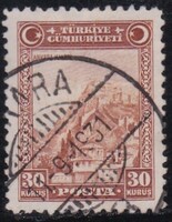 Törökország 30 Kuruş Régi Bélyeg 1931