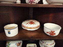 Herendi Apponyi nagyméretű bonbonier ARTEX széria!!!