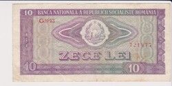 Románia 10 lei 1966 VF
