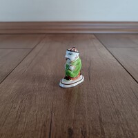 Régi Herendi porcelán mini kínai figura