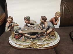 Capodimonde  óriási életkép kerámia