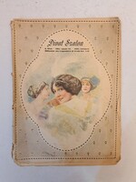 Divat Salon/ Divat Szalon szecessziós divat folyóirat, színes, különlegesen dús képanyaggal, RITKASÁ