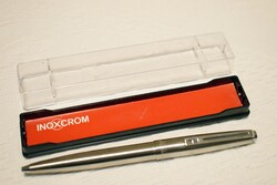 INOXCROM IN-IN signo 77 golyóstoll , toll ,írószer 90-es évek + doboz