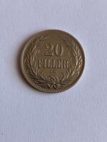 20 fillér 1941, Magyar Királyi Váltópénz.