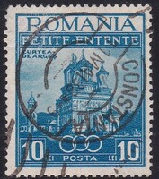 Románia 10 Lei Régi Bélyeg 1930