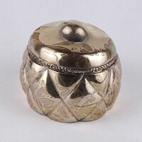 1X434 Antik 800-as ezüst cukordoboz bonbonier 270 g