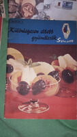 1968.Dr. Porpáczy Aladárné:Különlegesen eltett ... -Színe-Java füzet könyv a képek szerint MINERVA