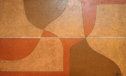 K.Kovács Imre(1944-2002): Formabontás, a Művész a szentendrei Vajda Lajos Stúdió tagja, extrém ritka