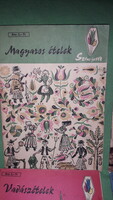 1967.Venesz József :Magyaros ételek - Színe - Java füzet könyv a képek szerint MINERVA