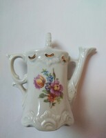 Kicsi porcelán vintage kanna