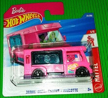 2025.MATTEL HOT WHEELS Barbie Dream Camper  fém kisautó játék autó BONTATLAN RITKA DARAB