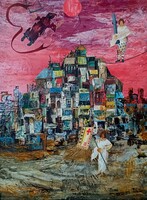 Bíró László: Vörös város, 1975, extrém ritka