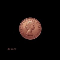 HALF PENNY - KLASSZIKUS BRIT ÉRME - 1967