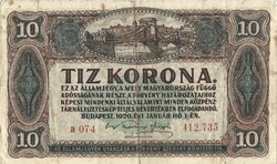 10 korona 1920