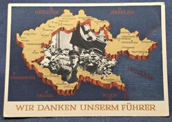 Német propaganda képeslap #20