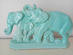 Francia Art-Deco Elefàntcsalàd