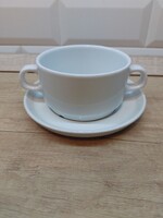 Alföldi porcelán hófehér leveses csésze