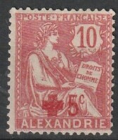 Kbe - 02- 12  1902 Alexandria Yvert  #34  (*)