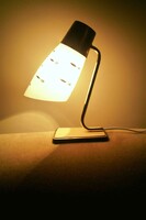 Vintage réz éjjelilámpa 60-as évek asztali lámpa hangulatlámpa