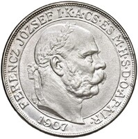 5 KORONA 1907 KB - 40. ÉVFORDULÓ JUBILEUMI VERET FDC