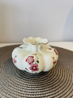 Zsolnay virágmintás paradicsom váza