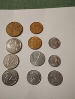 Szlovák fémpénz 1993-1994 éviek 11 db