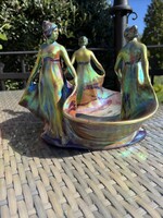 Zsolnay eozin három grácia