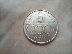 Ezüst 200 forintos érme
