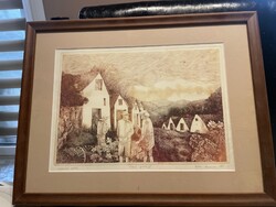 Egresi Zsuzsanna rézkarca