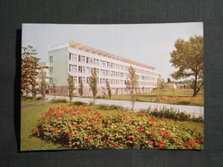 Képeslap,Kalocsa,kórház látkép,részlet,1967-