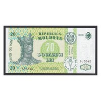 Moldávia,20 lei 2006 UNC